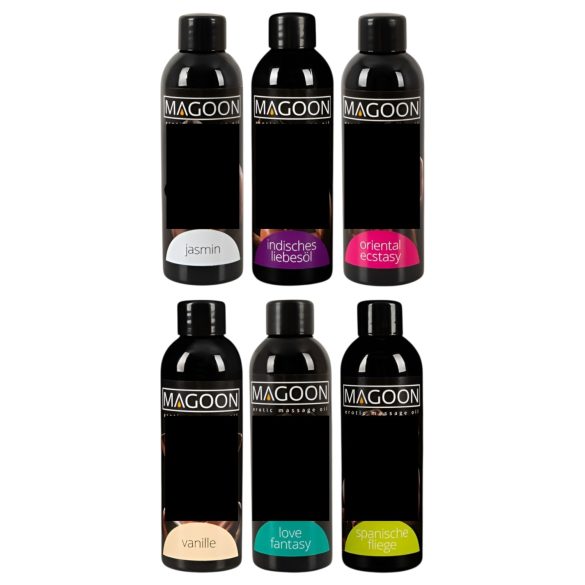 Magoon - Set de aceites para masaje - 6 unidades 100ml