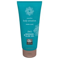 Shiatsu 2en1 Aroma Ámbar - lubricante de masaje (200 ml)