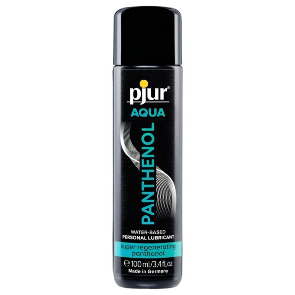 pjur AQUA Panthenol - Lubricante anal regenerador a base de agua (100 ml)