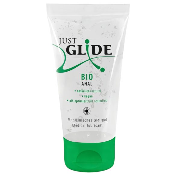 Just Glide Bio ANAL - lubricante vegano a base de agua (50 ml)