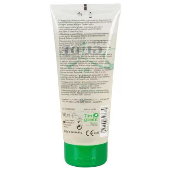 Just Glide - lubricante anal base agua vegano - 200ml