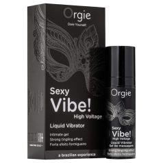   Orgie Sexy Vibe High Voltage - vibrador líquido unisex (15ml)