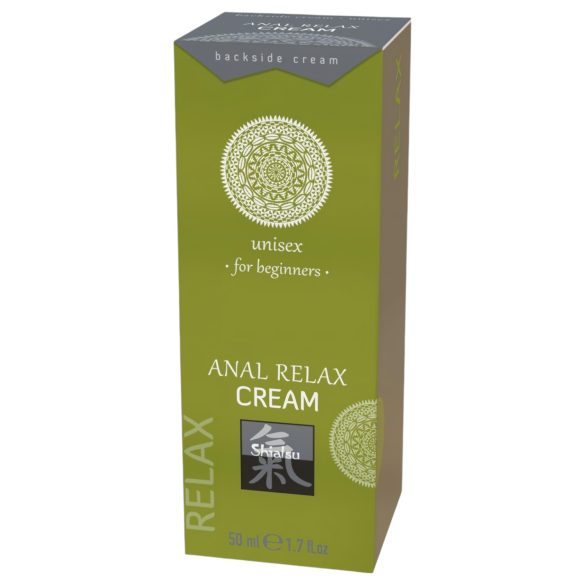 HOT Shiatsu Relajación Anal - crema lubricante calmante (50ml)