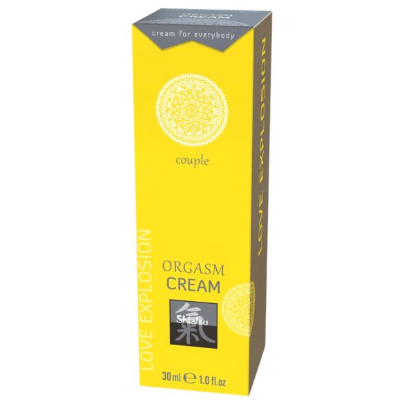 Shiatsu Orgasm - unisex crema intim cosquilleante (30ml)