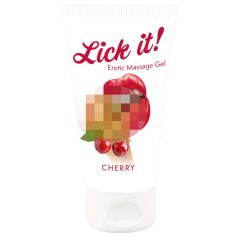 Lick it! - Lubricante comestible 2en1 - cereza (50ml) Lick it! - Lubricante comestible 2en1 - cereza (50ml)