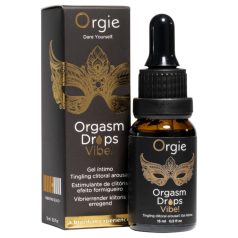   Orgie Orgasm Drops Vibe - vibrante gel íntimo para mujeres (15 ml)