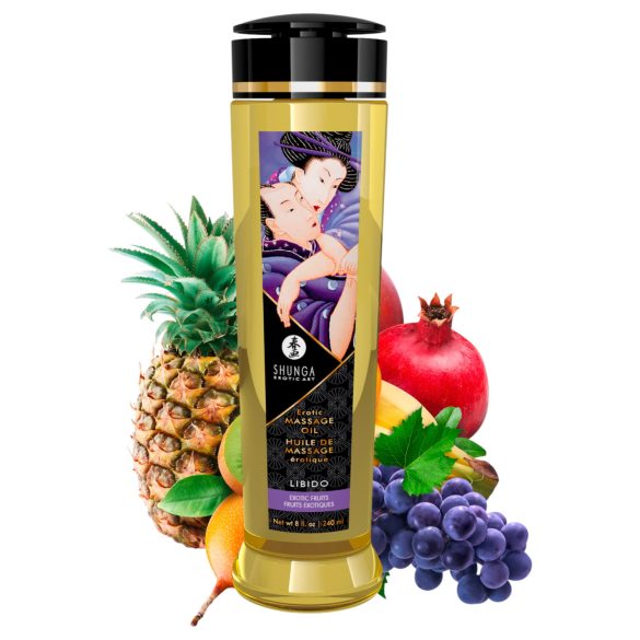 Shunga - aceite de masaje - frutas exóticas - 240ml