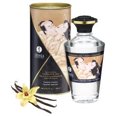 Shunga - Aceite de Masaje Caliente de Vainilla (100ml)