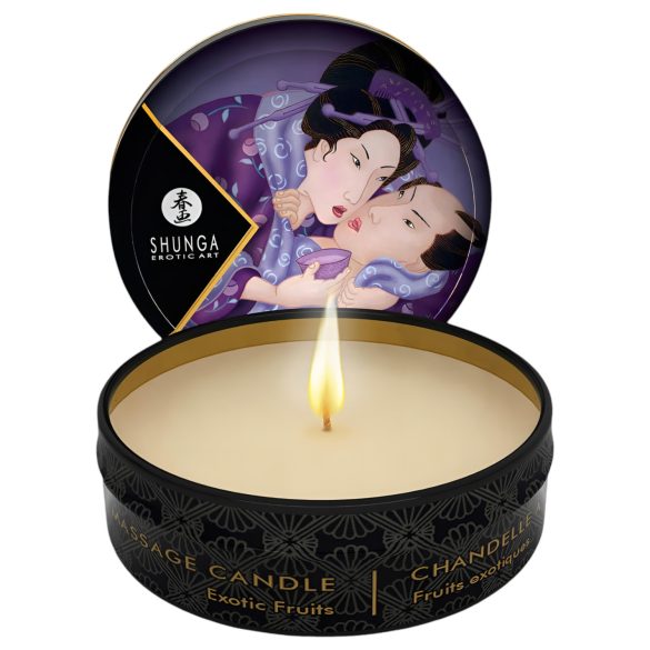 Shunga - Vela de masaje - Frutas exóticas (30ml)