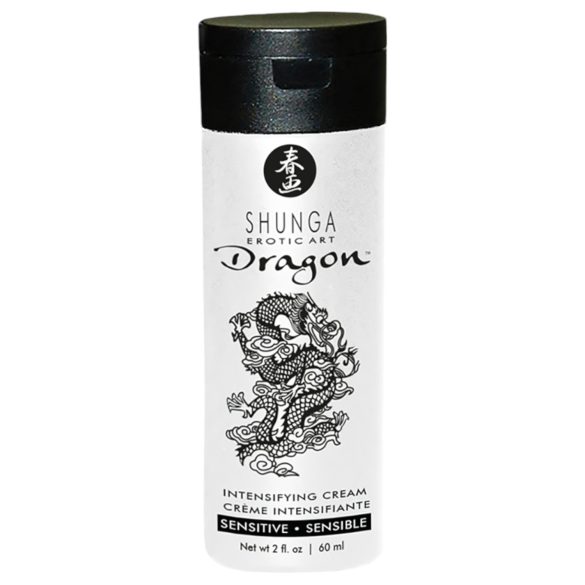 Shunga Dragon Sensitive - gel íntimo para hombres (60ml)