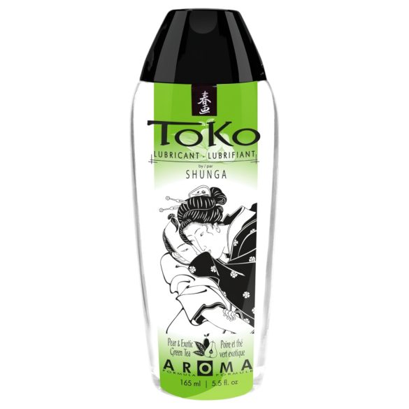Shunga Toko - lubricante base agua - pera y té verde (165ml)