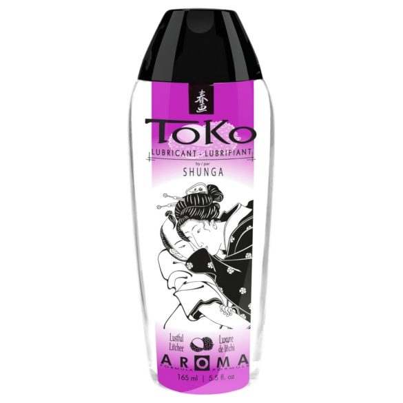 Shunga Toko - Lubricante a base de agua con sabor a lichi (165ml)
