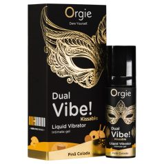 Orgie Dual Vibe! - Vibrador líquido - Piña Colada (15ml)