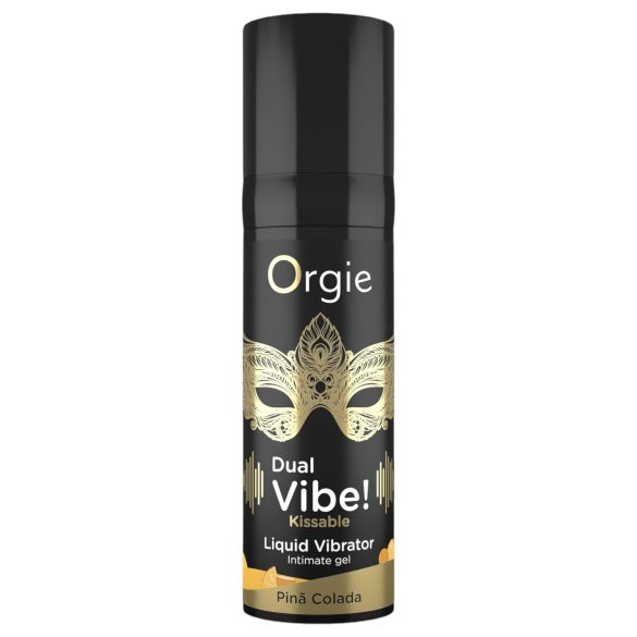 Orgie Dual Vibe! - Vibrador líquido - Piña Colada (15ml)