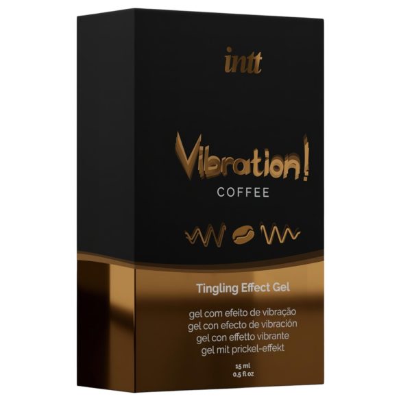 Intt Vibration! - vibrador líquido estimulante - café - 15ml