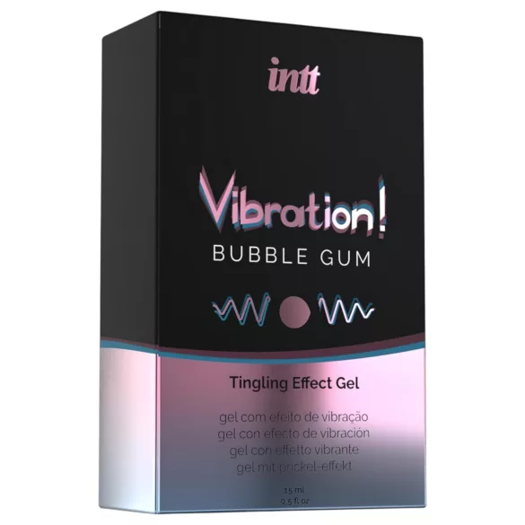 Intt Vibration! - vibrador líquido - chicle - 15ml