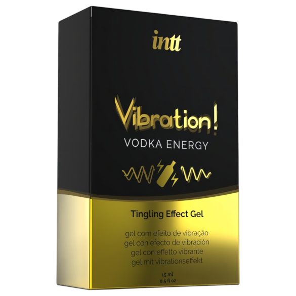 Intt Vibración! - vibrador líquido - Energía de Vodka (15ml)