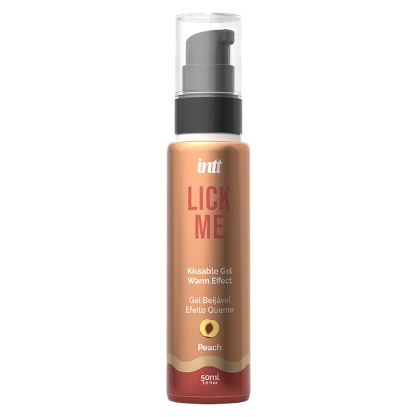 Intt Lick Me - gel lubricante efecto calor - melocotón (50ml)