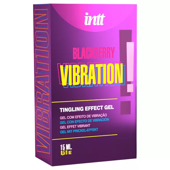 Intt Vibration! - vibrador líquido - efecto vibrante - mora - 15 ml