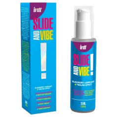   Intt - gel lubricante íntimo comestible y estimulante - mora (35 ml)