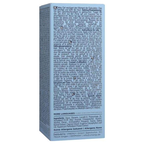 Mister Size - gel retardante de la eyaculación - 50ml