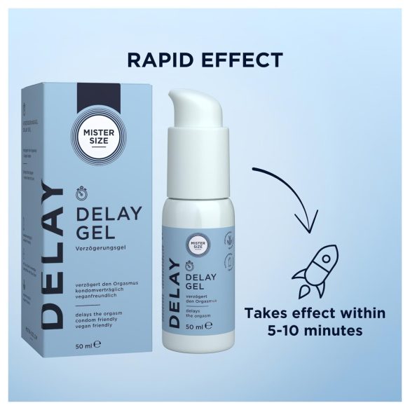 Mister Size - gel retardante de la eyaculación - 50ml