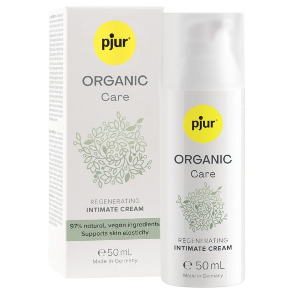 Pjur Organic Care - crema íntima regeneradora (50ml)