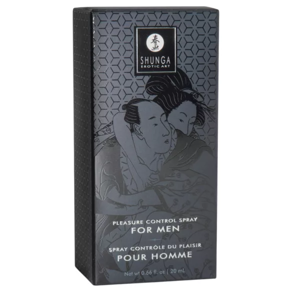 Shunga Pleasure Control - spray retardante para hombres (20 ml)