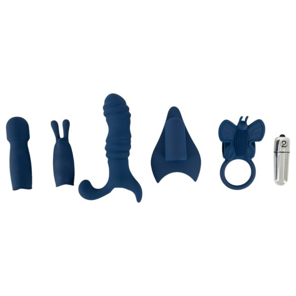 Set de vibrador Magic Shiver azul