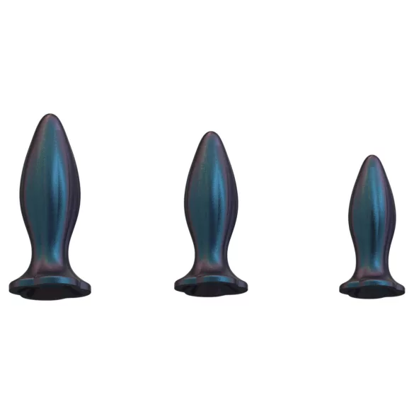 AlvUp - juego de plug anal con control remoto (azul)