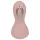 Lonely - succionador de pezones recargable impermeable vibrador silicona rosa