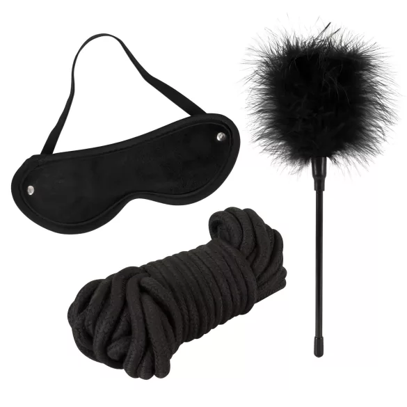 Master & Slave - Set de juegos de bondage - marrón y negro