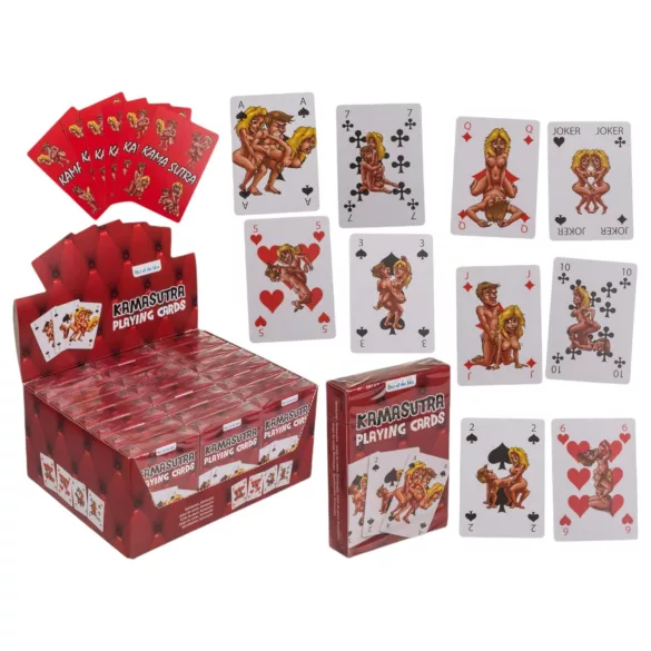 Kama Sutra - juego de cartas eróticas - pack de 24 unidades
