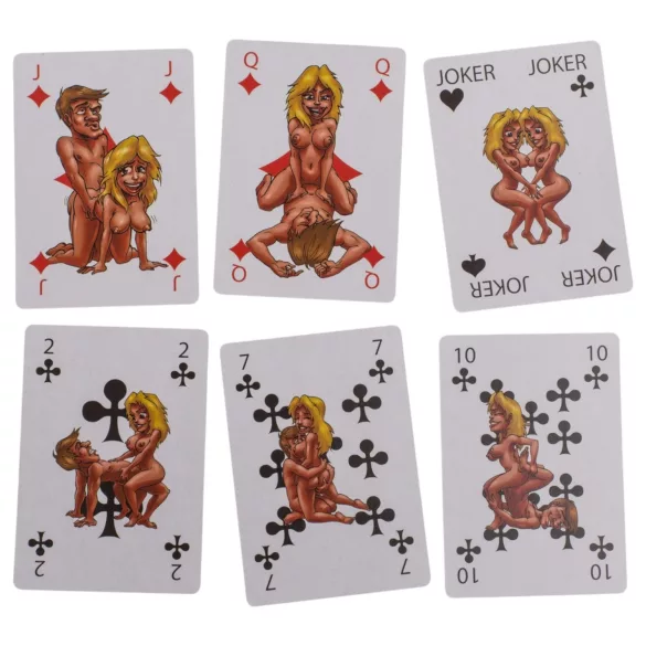 Kama Sutra - baraja erótica de cartas - 54 unidades