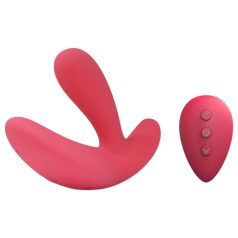   Cotoxo Saddle - vibrador prostático con control remoto (rojo)