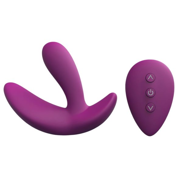 Cotoxo Saddle - Vibrador prostático con control remoto (violeta)