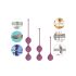 Set de bolas geisha Cotoxo Belle - 3 piezas (violeta)