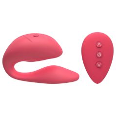   Cotoxo Cupid 2 - vibrador para parejas con control remoto (rojo)
