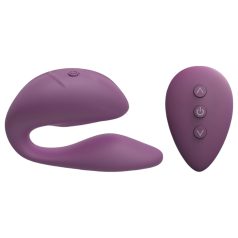   Cotoxo Cupid 2 - vibrador para parejas a control remoto (morado)