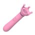 Sunfo - Vibrador 2 en 1 para pezones (rosa)