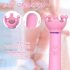 Sunfo - Vibrador 2 en 1 para pezones (rosa)