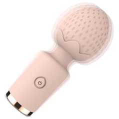   Sunfo Strawberry - Mini vibrador masajeador impermeable (rosa)