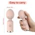 Sunfo Strawberry: mini vibrador impermeable rosa