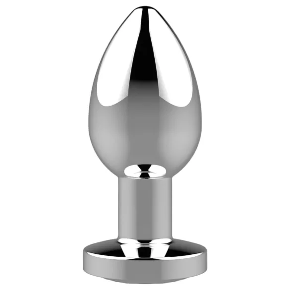Sunfo - vibrador anal recargable con control remoto - plateado