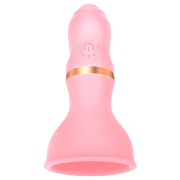Sunfo - Vibrador Recargable para Pecho (Rosa)