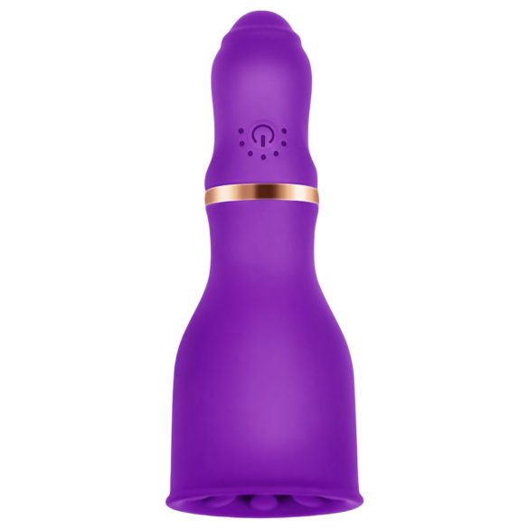 Sunfo - vibrador recargable púrpura