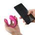 Sunfo - huevo vibrador inteligente, impermeable y recargable (rosa)