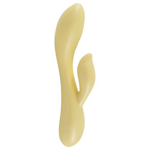 Vibrador inteligente Jessica con brazo para clítoris (amarillo)