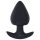 LP Spade - vibrador anal inteligente, recargable e impermeable (negro)