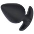 LP Spade - vibrador anal inteligente, recargable e impermeable (negro)